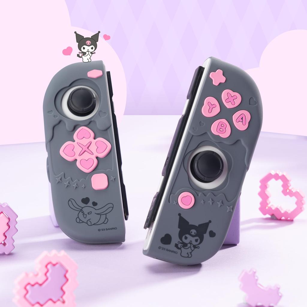 Kuitmor Switchjoy с чехлом OLEDjoy с чехлом для контроллера Switch чехол для Joy-Con защитный чехол силиконовый мягкий защитный чехол для Joy-Con простая установка