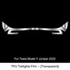 For Tesla New Model Y 2025 TPU Blackened Headlight Taillight Protective Film Model Y Juniper Headlight Color Changing Film