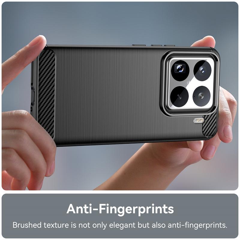 For Xiaomi 15 Pro Case Xiaomi 15 15 Pro 5G Cover Shockproof Brushed TPU Silicone Protective Phone Back Cover For Xiaomi 15 Pro