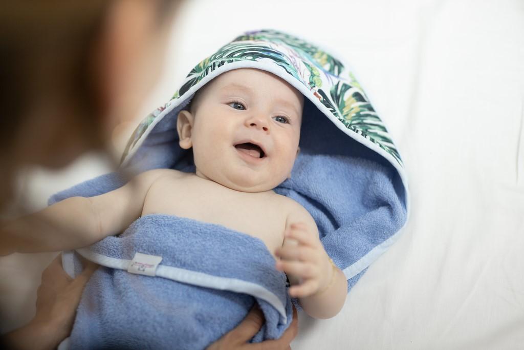 Baby bath cover maxi print, 100x100