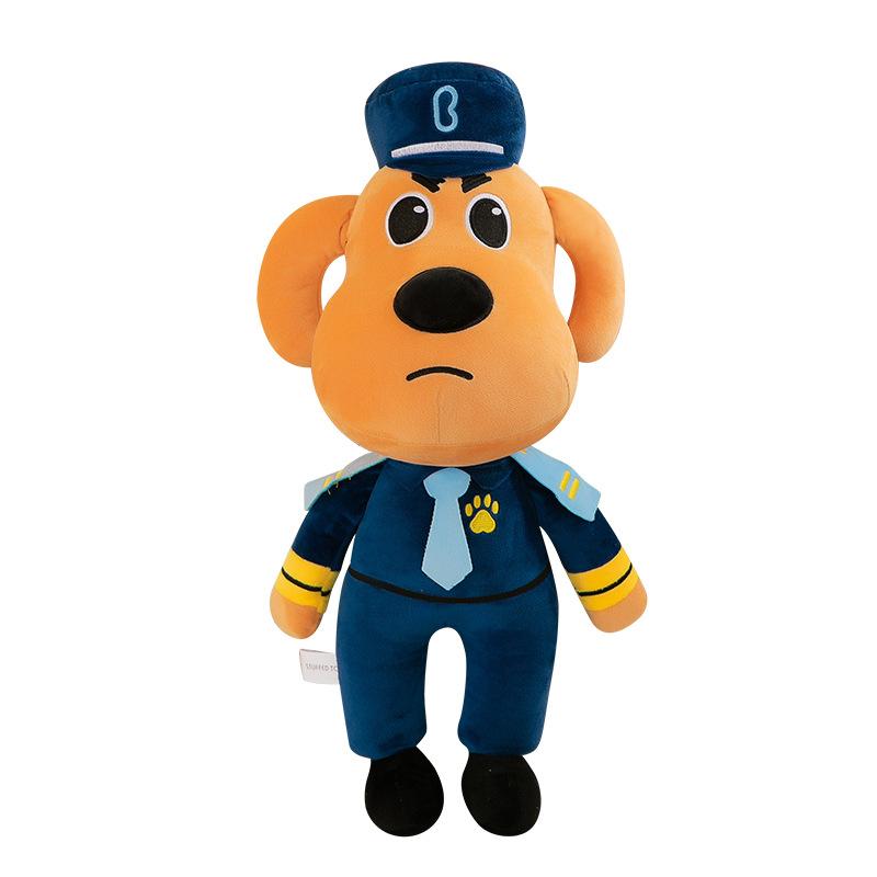 Шериф Лабрадор Собака Плюшевая Игрушка Кукла Аниме Сержант Охраны Лабрадор Волк Собака Плюшевые Мягкие Игрушки Подарки на День Рождения Рождество