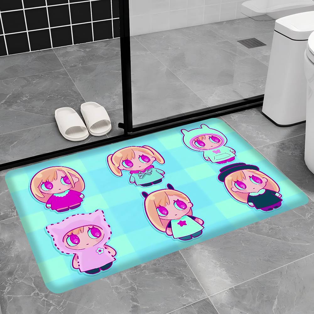 Romance Anime My Dress-Up Darling Floor Mat Cheaper Anti-slip Modern Living Room Balcony Printed Bedside Mats