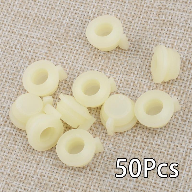 50Pcs Beige Car Windshield Wiper Transmission Linkage Bushing Fixing Clips Fit for Chrysler Dodge Plymouth 2857917 3799089