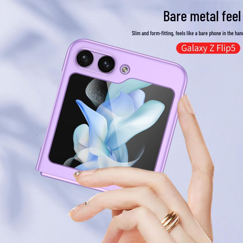 Ультратонкий матовый однотонный чехол для телефона Samsung Z Flip 5