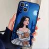 Чехол для телефона Т-Рапунцель Принцесса Для iPhone 17 16 15 14 13 12 Max Plus Силиконовый Черный Чехол