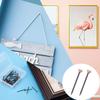 Upgraded Picture Frame Nails Pack of 50 Versatile Half-round Head Nails Picture Frame Tack Suitable for Various Surfaces