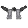 Ergonomically Lifting Gym Hand Grips Custom Cowhide Palm Protector Fingerless Weightlifting Safety Gear