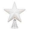 Glitter Star Christmas Tree Topper Sparkly Star Treetop Christmas Ornament for Holiday Home Desktop Party Decor