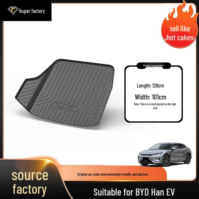 BYD Han Series Trunk Mat for Han EV/DM/DM-P/DM-i Models