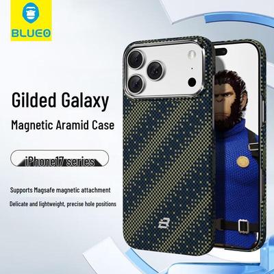 Магнитный чехол из арамидного волокна Blue Gorilla для iPhone 17 Pro