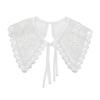 Four Seasons Shawl Milk Silk Chiffon Water Soluble Embroidery False Collar Lace Collar