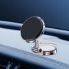 Magnetic Phone Holder for Car 10 Strong-Magnets Metal Folding Magnetic Car Phone Holder 360°Rotation Universal Dashboard