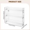 Прозрачная подставка для демонстрации фигурок, органайзер для хранения, настольная, настенная витрина, полка для парфюмерии