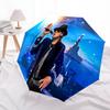 1PC Lighthouse Performance Show Automatic Umbrella - Suitable Travel Outdoor Portable Umbrella Birthday Gift Daily Essentials
