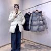Puff Angel Wings 2024 Зимняя новая утолщенная куртка средней и длинной толщины 90% Белая куртка с капюшоном на талии из утиного пуха