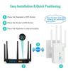 Wi-Fi репитер U10, двухдиапазонный Wi-Fi роутер 2,4 ГГц / 5 ГГц, 802.11ax, 300/1200 Мбит/с, усилитель беспроводного сетевого сигнала