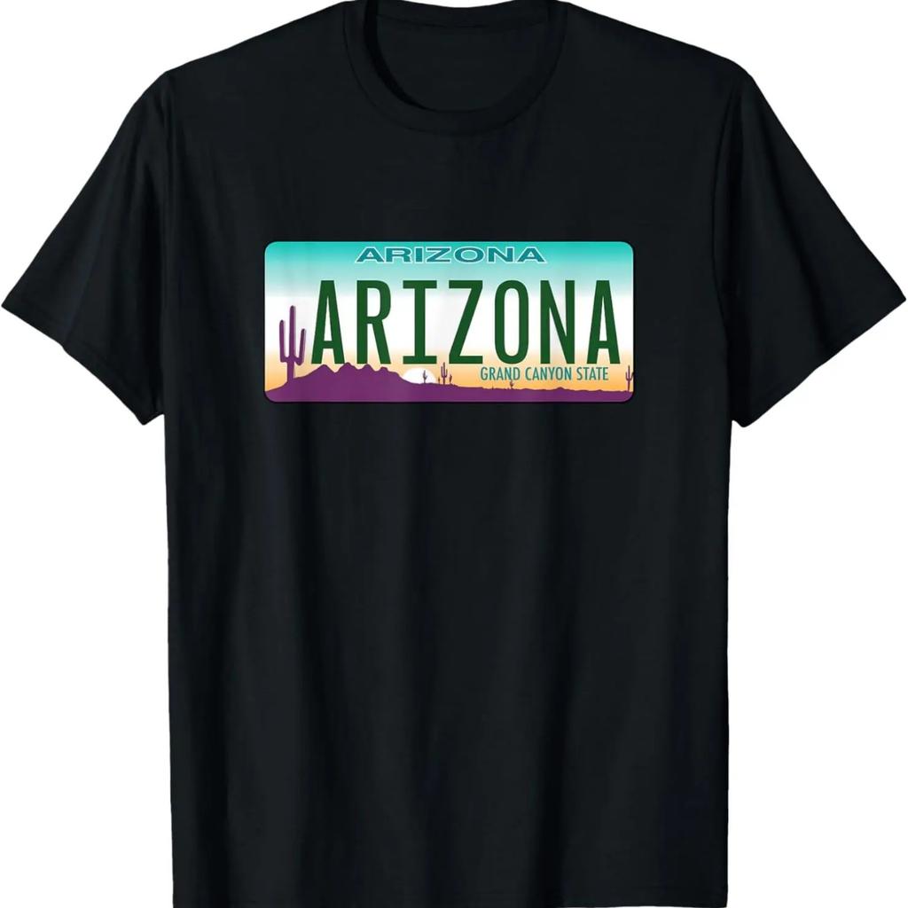 Arizona License Plate - Throwback Design - Classic T-Shirt