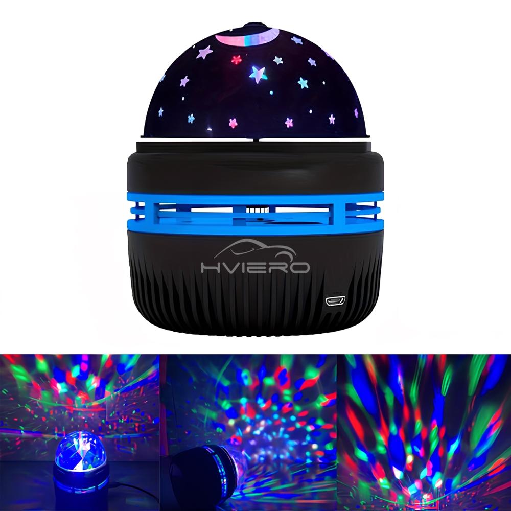Светодиодный ночник-атмосфера «Галактика» RGB, проекция звездного вихря, пульт дистанционного управления, разноцветная лампа для детской спальни, гостиной, вечеринки