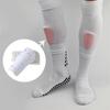 Youth Soccer Shin Guards with Silicone Sleeves Leg Sleeves Socks Lightweight Protective Gear Football Shin Pads Set for Kids