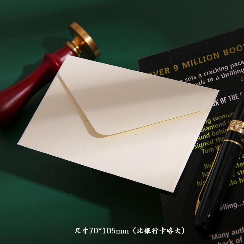 20pcs/lot Black White Kraft Paper Envelopes Vintage European Style Envelope for Business Card Invitation Back To School