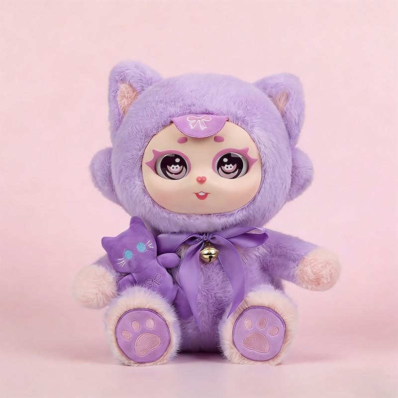 Ghost Cat Plush Doll With Soft Pp Cotton Filling For Children And Giftgiving