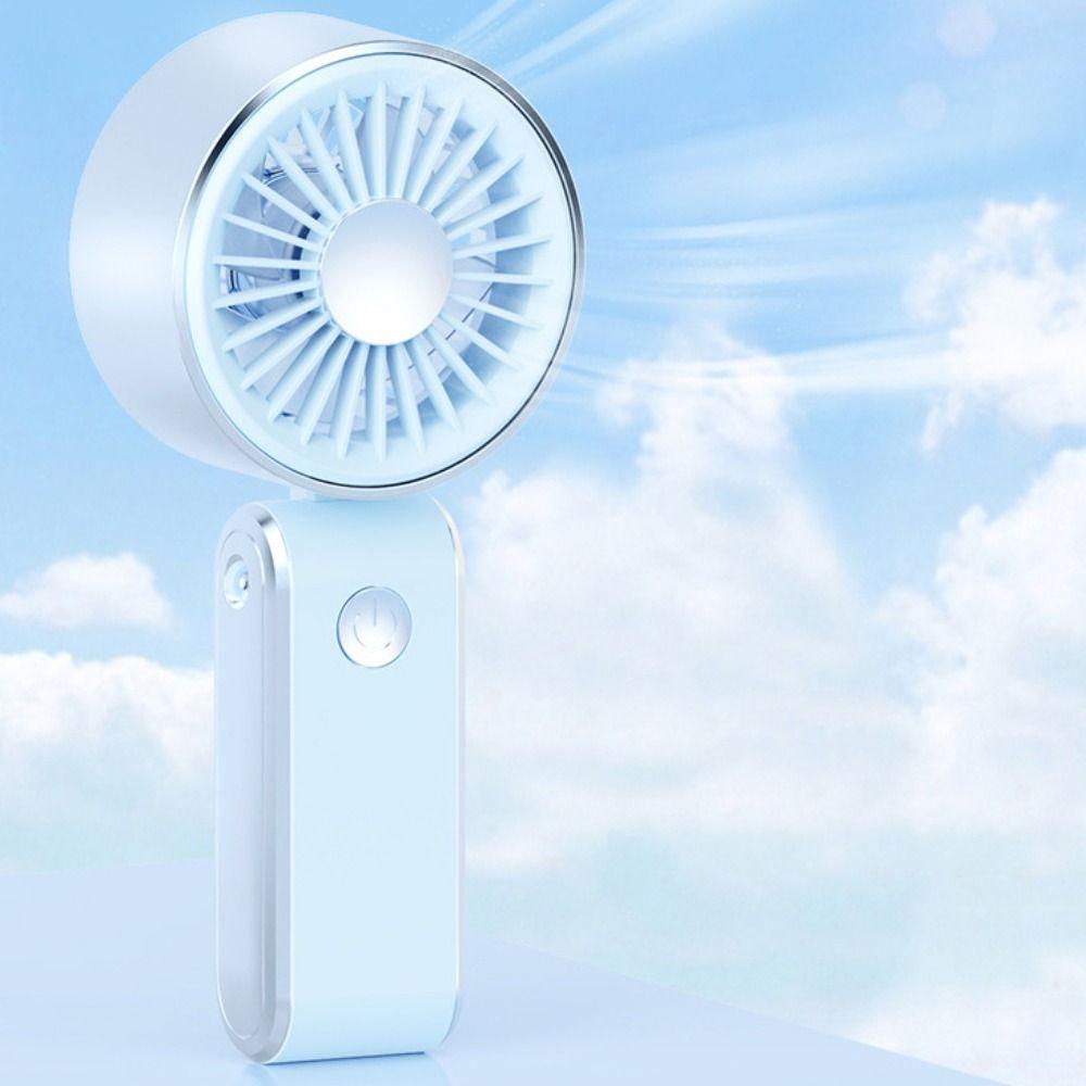 Quiet Operation Handheld Mini Fan 3 Speeds Neck Hanging Small Fan Portable Electric Fan Camping