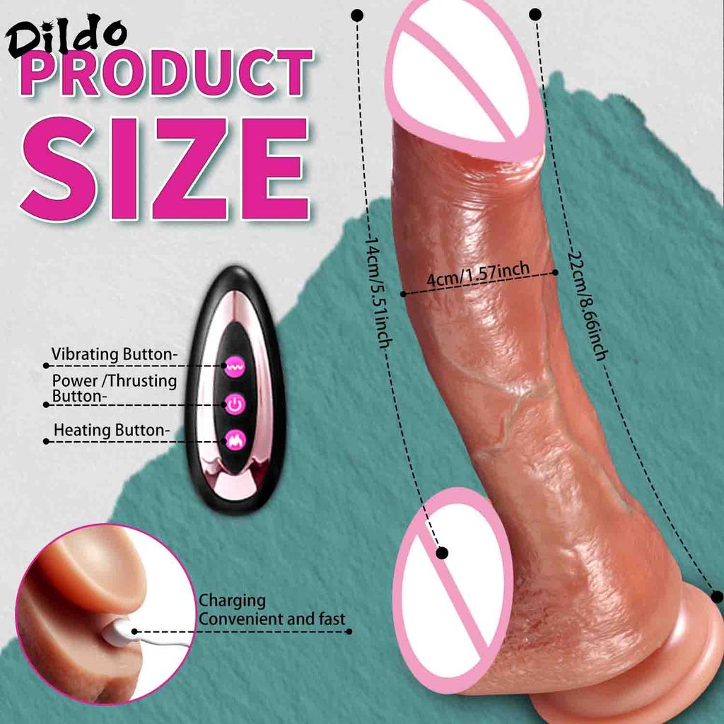 Реалистичный дилдо телескопический вибратор пенис двойное проникновение анальный вагинальный мастурбация искусственный член секс-машина секс-игрушки для женщин