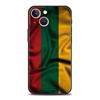 Флаг Литвы чехол Роскошный чехол для телефона для iPhone 13 15 14 12 Mini 11 Pro MAX XR X SE XS 7 8 Plus Силиконовый защитный чехол