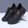 Spring New Fashion Men's Sports Shoes Breathable Mesh Versatile Work Shoes Non-slip Wear-resistant Comfortable Breathable Single Shoes