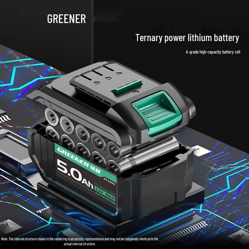 Green Forest 21V Cordless Brushless Rotary Hammer Drill CN plug (adapter included)