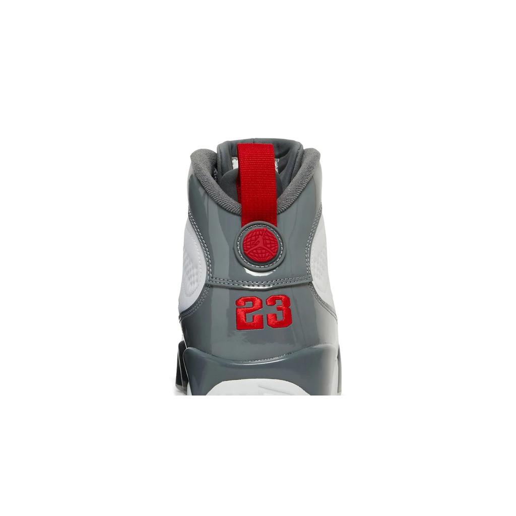 Air Jordan 9 Retro 'Fire Red' (Unisex) White / Cool Grey / Fire Red Vintage Basketball Shoes CT8019 162