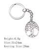 Birthday Gifts Men Keychain Tree Of Life Key Ring Biz Woman Chains