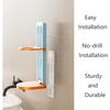 Adjustable Bathroom Storage Rack Wall Mounted Body Wash Storage Rack Portable Shower Rack