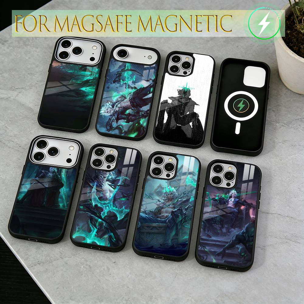 Ruined King Phone Case For iPhone17,16,15,14,13,12,11 Plus,Pro Magnetic For Magsafe Wireless Charging