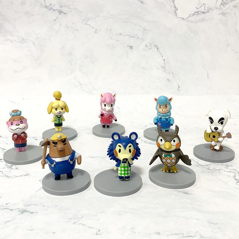 Набор ПВХ фигурок Animal Crossing New Horizons для коллекционеров и домашнего декора