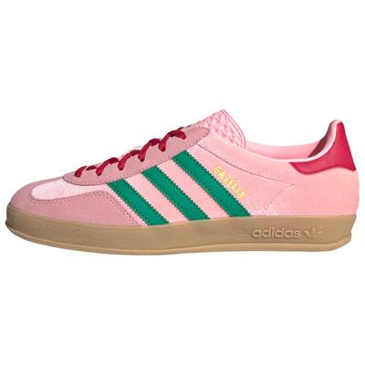 Женские кроссовки Gazelle Indoor 'Glow Pink Court Green' JI2713