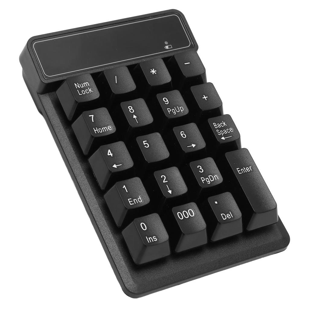 2.4G USB цифровая клавиатура 19 клавиш U-типа портативная мини малошумная цифровая клавиатура для бухгалтерии