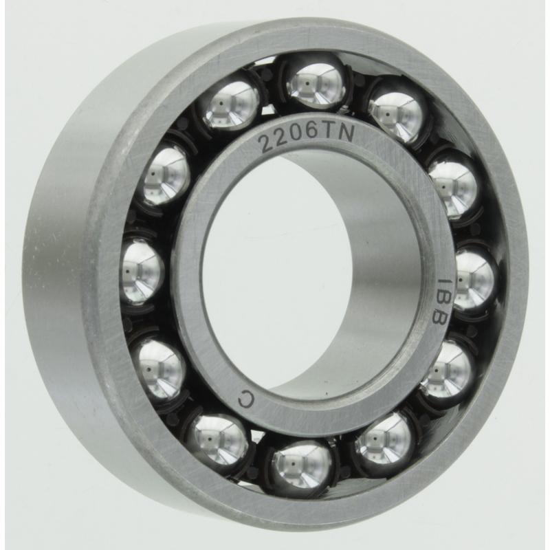 Self-aligning ball bearing, 2-row, 2206, diameter 30/62mm