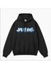 Unisex Fall Autumn Jesus Graffiti Street Art Christian Faith Single Sided Graphic Print Hoodie Casual Long Sleeve Pullover Top for