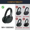 1 пара мягких дышащих амбушюр для наушников WH-1000XM3, сменная подушечка для наушников с функцией охлаждающего геля