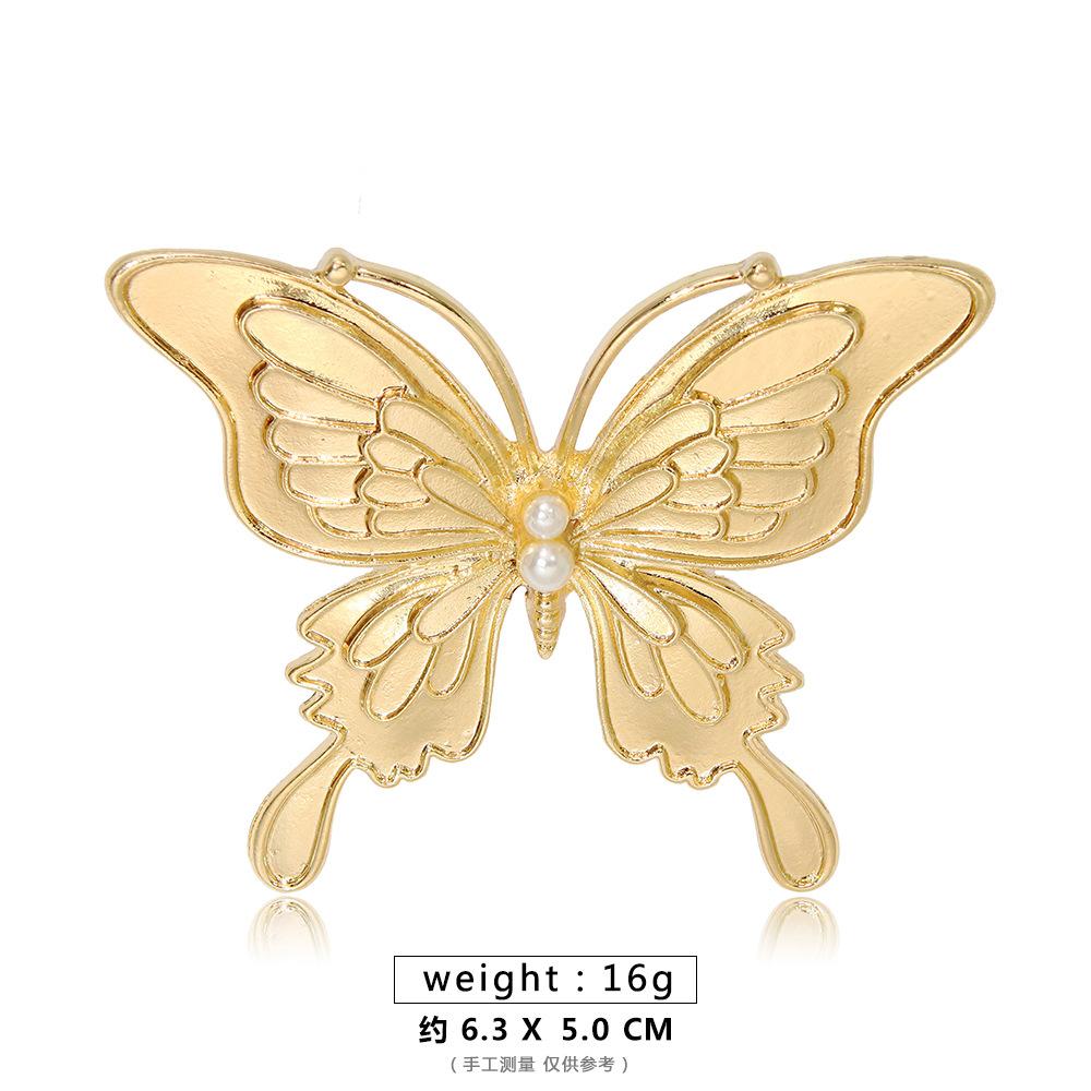 Нематериальное культурное наследие, самодельная брошь Nuodian Bottom с жемчужной бабочкой, булавка, антикварные аксессуары Hanfu, электрофорез, пигмент-сохраняющий низ