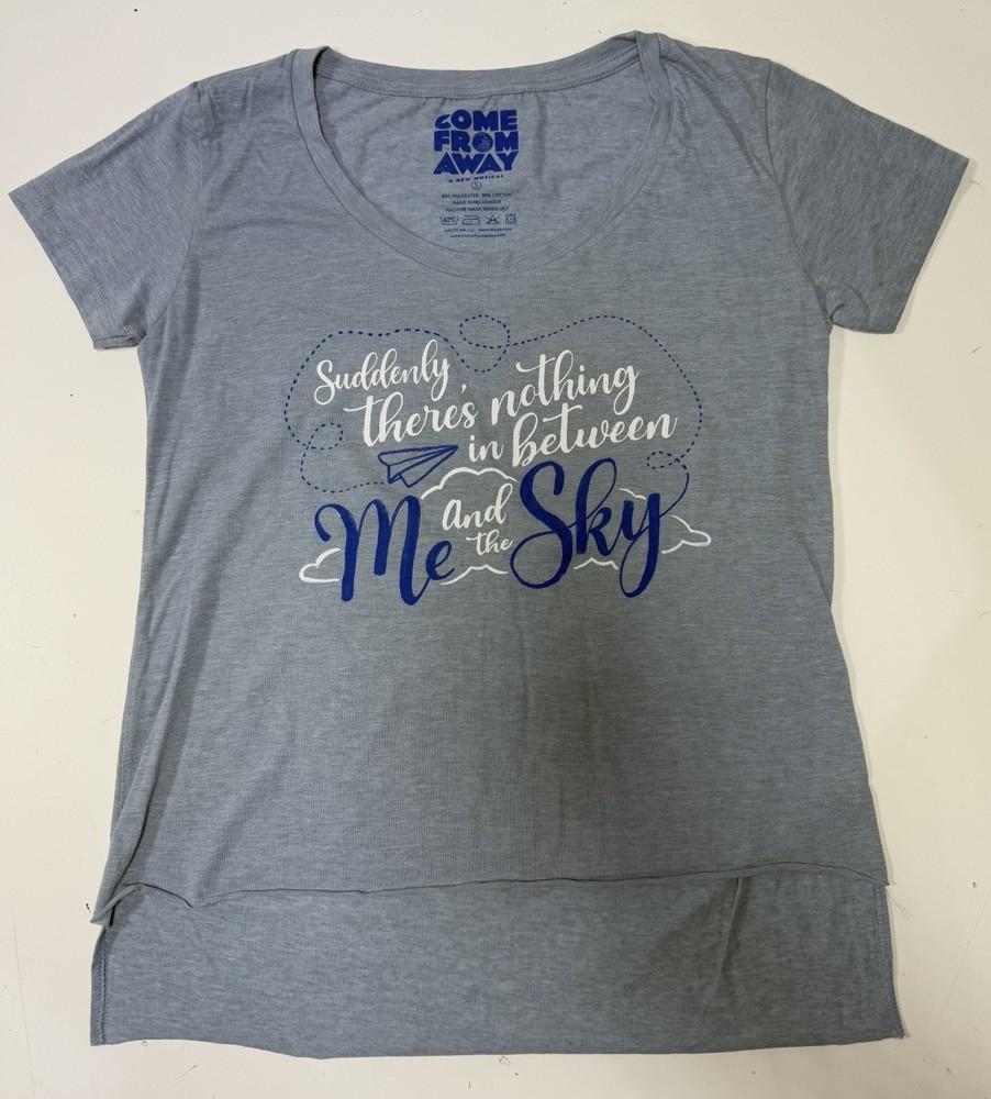 МЮЗИКЛ БРОДВЕЯ COME FROM AWAY Футболка HIGHTLOW TEE DOLMAN WOMA Унисекс