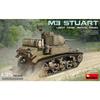 MiniArt WWII US Army M3 Stuart Very Early Production Plastic Model MA35425 1/35