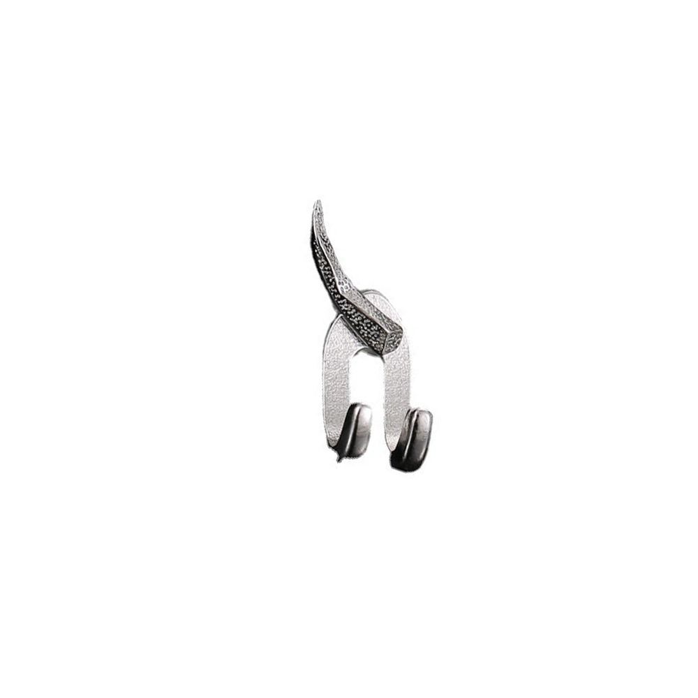 Punk Street Wear Dual Purpose Stud Earring Hook Prong Earrings Men Accessories Korean Earrings