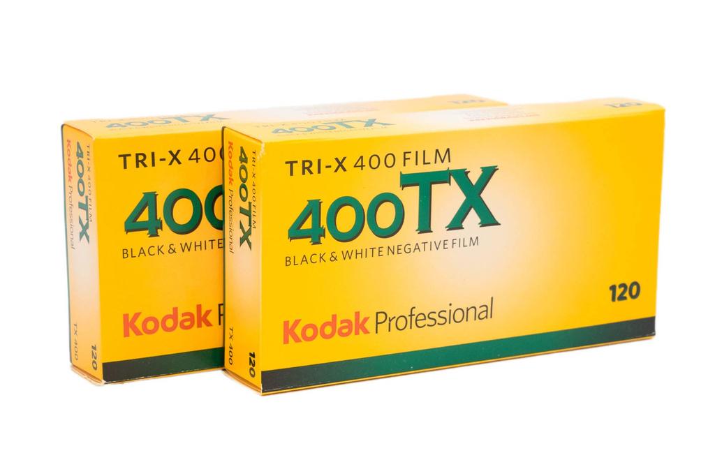 Kodak 120 Black and White Negative Tri-X400 Film, 10-Pack