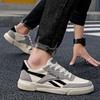 Новые мужские туфли повседневные модные мужские кроссовки кожаные для бега на открытом воздухе нескользящие дизайнерские роскошные студенческие летние теннисные туфли
