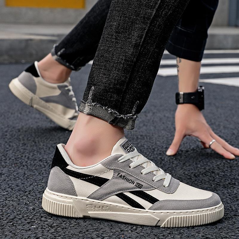 Новые мужские туфли повседневные модные мужские кроссовки кожаные для бега на открытом воздухе нескользящие дизайнерские роскошные студенческие летние теннисные туфли