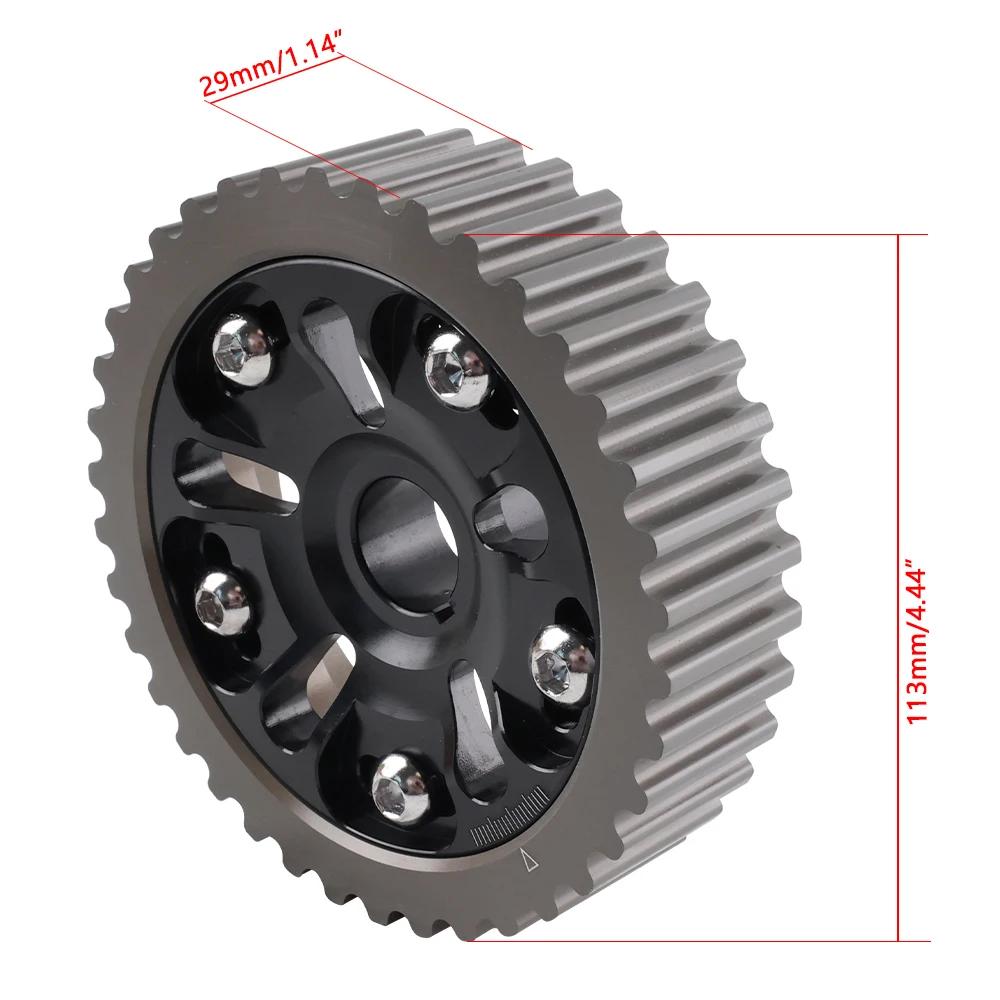 Adjustable Cam Gear Timing Gear Pulley Gold Blue Black Red For D Series Honda Civic 92-95 Wear Parts