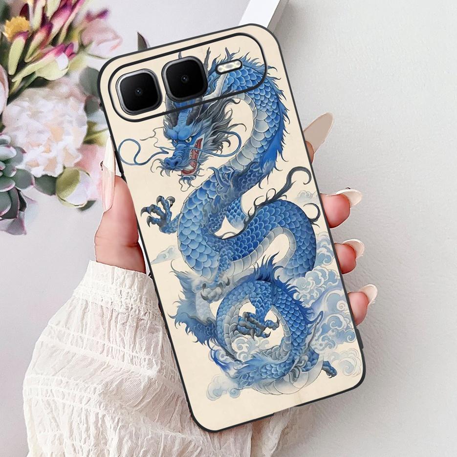 For Infinix Smart 10 Plus Case X6725B Stylish Butterfly Painted Cover Soft Silicone Case For Infinix Smart 10 Smart10 X6725 Bags