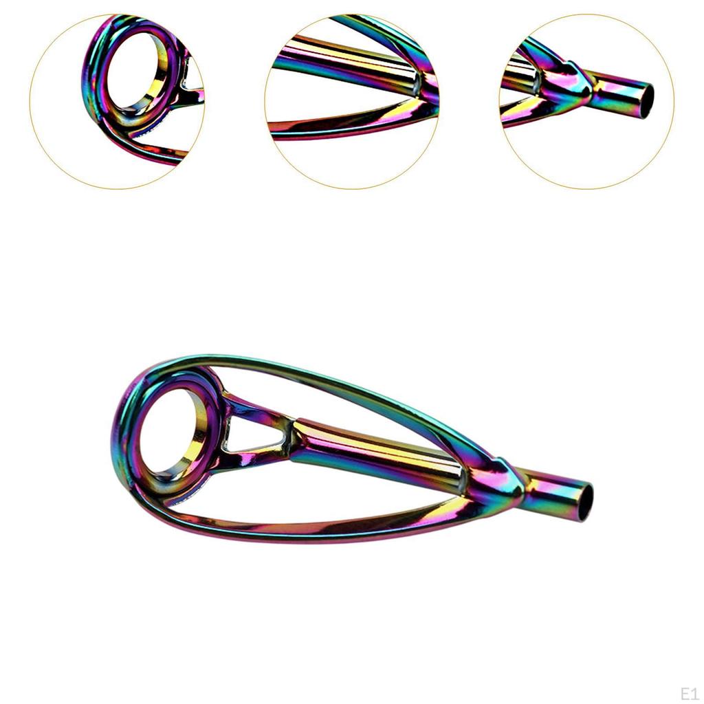 5 шт. руководство по ремонту наконечников рыболовных удочек кольца наконечники принадлежности для замены